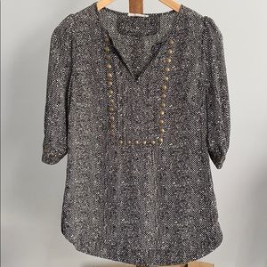 Stitch Fix black & white blouse